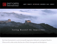 Tablet Screenshot of eastgates.org